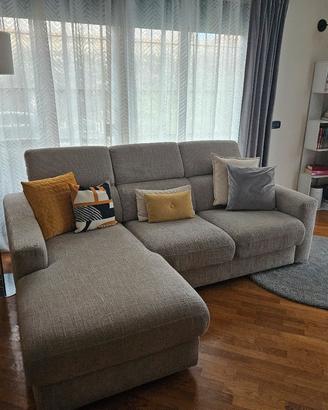 Divano Poltrone Sofà- Libolla grigio nuvola