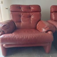 Poltrone in pelle vintage