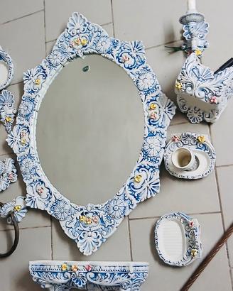 Swt bagno in ceramica vintage