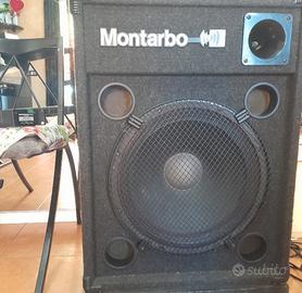 Montarbo SIO 150 Watts Rms 15" mixer 6 canali  efx