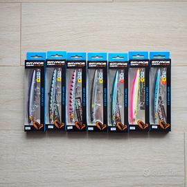 Lotto 7 Artificiali Savage Gear Long Jerk 