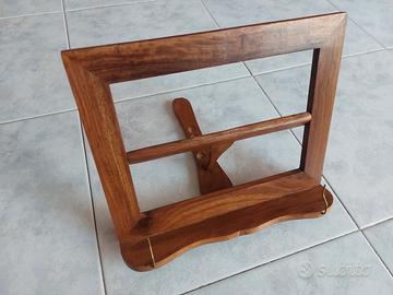 Leggio da tavolo in legno