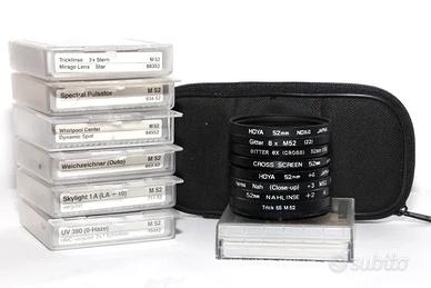 HOYA HAMA 15 FILTRI 52mm per Fotografia Colori B/N