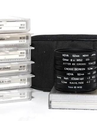 HOYA HAMA 15 FILTRI 52mm per Fotografia Colori B/N