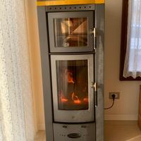 Stufa piazzetta a legna