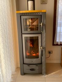 Stufa piazzetta a legna