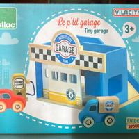 Vilac Le P’tit Garage legno – come nuovo + scatola
