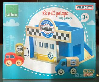 Vilac Le P’tit Garage legno – come nuovo + scatola