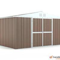 Box lamiera deposito Acciaio 403x269 tortora