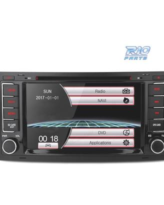 RADIO NAVIGATORE 7" PER VOLKSWAGEN VW TOUAREG T5 