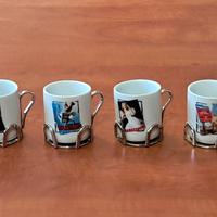 Set 4 tazzine amaro ramazzotti vintage