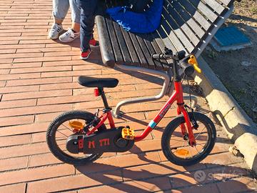 Bicicletta 14" B-twin bambino