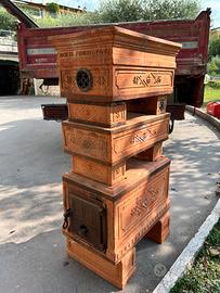 Stufa in Terracotta Società Fumisti Forlì