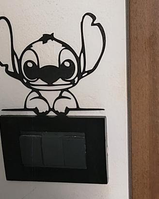 Decorazione murale Stitch 3D – Copri interruttore
