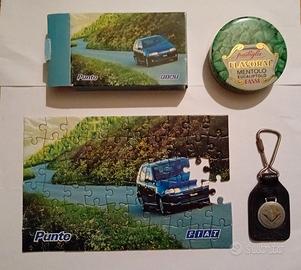 puzzle gadget vintage FIAT, portachiavi e FLORIAN