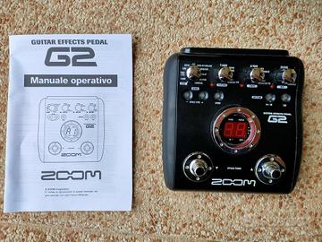 Pedale multieffetto per chitarra ZOOM G2 come nuov