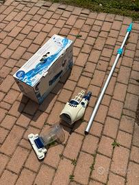 Pulitore Gre piscina elettrico a batteria!