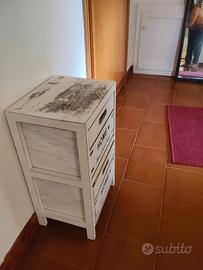 malm comodino bianco 