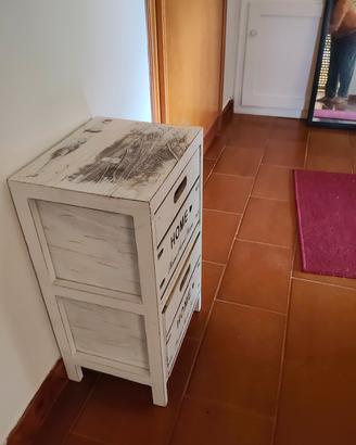 malm comodino bianco 