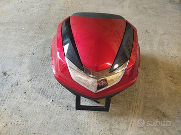 Bauletto rosso come nuovo