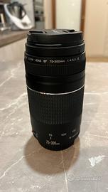 CANON EF 75-300 f4-5,6