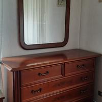 Cassettiera Legno Noce