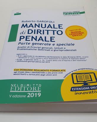 Manuale di diritto penale 