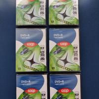 6 DVD-R Vergini COOP | 4.7GB 16x - Nuovi Sigillati