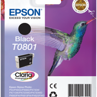 2 cartucce Epson t0801 nero