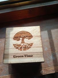 orologio automatico green nuovo .mai usato 