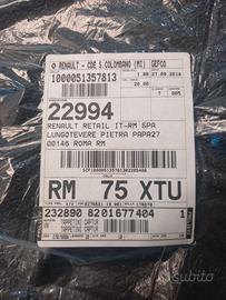 Tappetini originali RENAULT CAPTUR