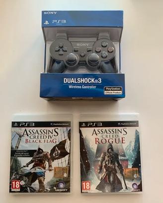 Controller compatibile PS3  + Assassin's Creed