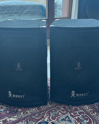 Coppia casse PA passive Boost