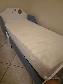 Letto Basso con Sponde per Bambini 3+ Anni