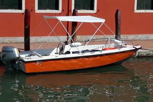 Barca open con motore Honda 40 cv