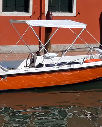 Barca open con motore Honda 40 cv