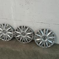 N. 3 copricerchi Volkswagen golf serie 6 