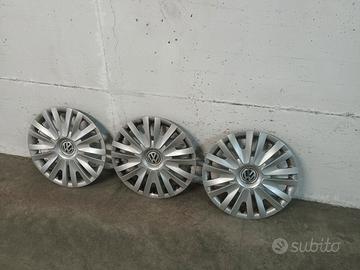 N. 3 copricerchi Volkswagen golf serie 6 
