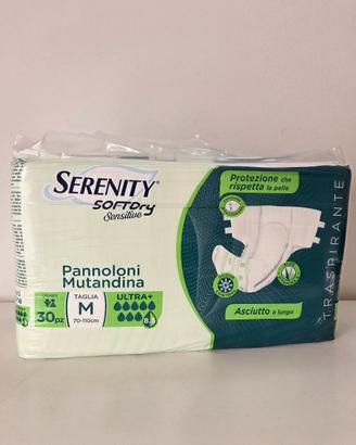 Serenity SoftDry Sensitive Ultra taglia M x 30 pz