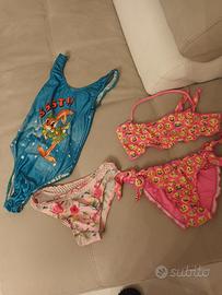 2 costumi piu' 1 costume mutandina