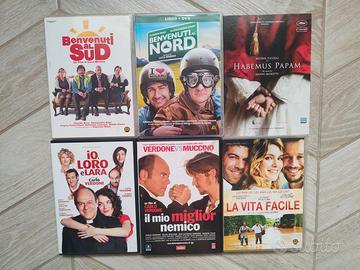 Lotto di 6 DVD - film italiani di grande successo