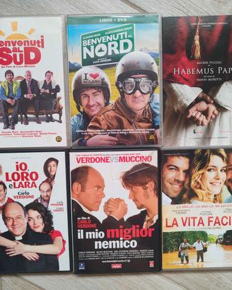 Lotto di 6 DVD - film italiani di grande successo
