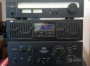 Sansui AU-417, equalizz. SE-8 e tuner TU-217