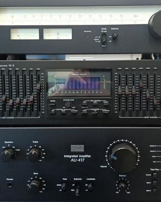 Sansui AU-417, equalizz. SE-8 e tuner TU-217