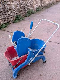 carrello professionale per pulizie 