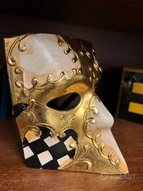 Maschera Veneziana Bauta Carnevale Costumi feste