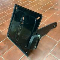 Portatarga laterale con luce a led