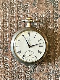 Orologio Da Tasca Omega Argento Grand Prix Paris