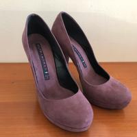 Décolleté scamosciate