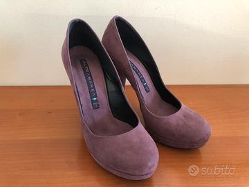 Décolleté scamosciate